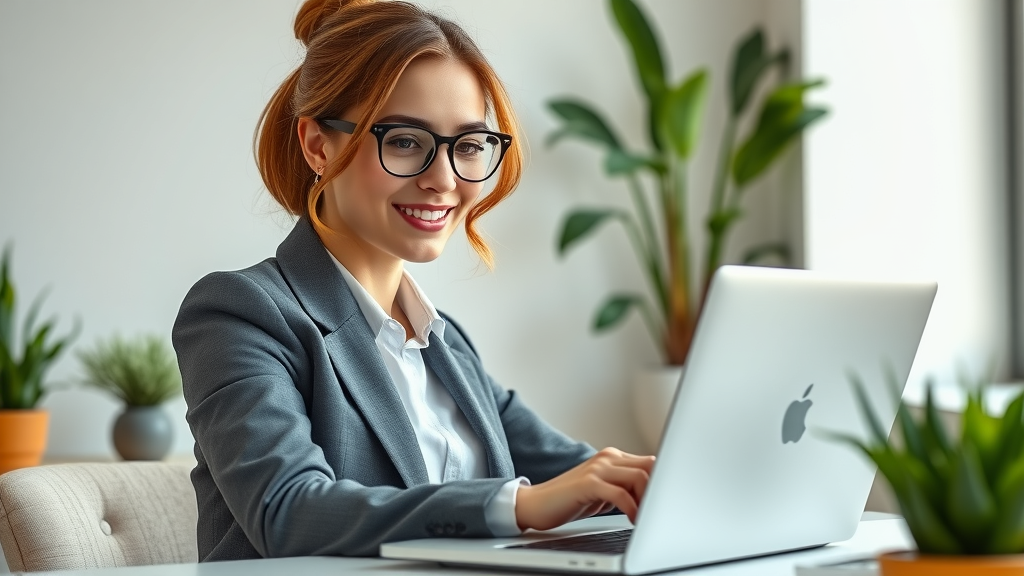 SEO expert at Woodstock digital marketing agency optimizing business website